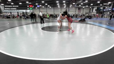 126 lbs Consi Of 32 #1 - Veronika Wilson, NC vs Monica Gomez, CA