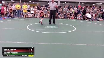 56 lbs Round 1 (8 Team) - Johnny Messina, M2TCNJ vs Jaxon Shifler, Terps Xpress ES