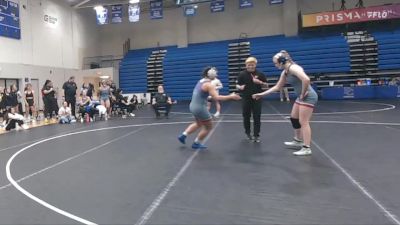 160 lbs 1st Place Match - Isabella Gretzinger, Presbyterian vs Kaylie Hall, Presbyterian