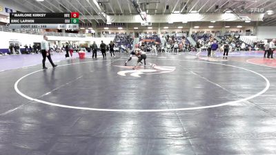 149 lbs Quarterfinal - Eric Larwin, Eastern Oregon University (OR) vs Marlone Kirksy, Indiana Tech