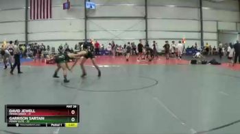 130 lbs Round 2 (6 Team) - David Jewell, Minion Green vs Garrison Sartain, Poway Elite