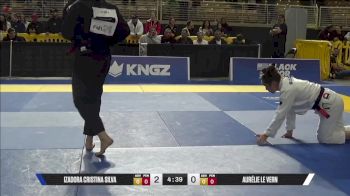 Aurélie Le Vern vs Izadora Cristina Silva 2025 Pan Jiu Jitsu IBJJF Championship