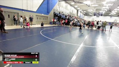 60 lbs Cons. Round 5 - Ryker Wylie, Sanderson Wrestling Academy vs Jett Lasike, Westlake