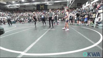 96 lbs Consolation - Parks Behrens, Unattached vs Gunner Adams, D3 Wrestling Cluib