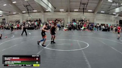 80 lbs Cons. Round 2 - James Quinonez, The Compound vs Elliott Briggs, Rampage