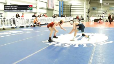 106 lbs Consi Of 16 #1 - Kellen Mitchell, AL vs Bennett Brame, SC