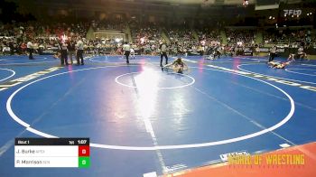 83 lbs Round Of 64 - JoJo Burke, Apex vs Preston Morrison, SCN Youth Wrestling