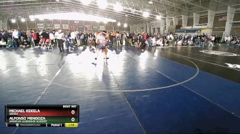 215 lbs Cons. Round 6 - Michael Kekela, Uintah vs Alfonso Mendoza, American Leadership Academy