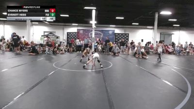 52 lbs Round 1 - Chance Myers, Mayfield Mat Academy vs Everett Hess, Pursuit