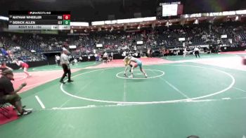 154 lbs Cons. Round 2 - Derick Allen, CLY2 vs Nathan Wheeler, PROA