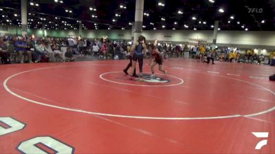 105 lbs Round 4 (6 Team) - Josephine Royer, Charlie`s Angels-GA Blk vs Memphis Moses, RPA Wrestling