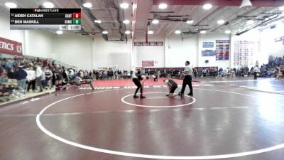 144 lbs Round Of 32 - Aiden Catalan, Canton vs Ben Maskill, Somers