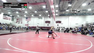 144 lbs Quarterfinal - Troy Torres-Morey, Windham vs Seth Ives, Stafford