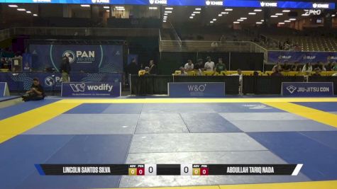 Abdullah Tariq Nada vs Lincoln Santos Silva 2026 Pan Jiu Jitsu IBJJF Championship