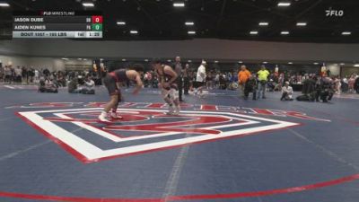 150 lbs Quarterfinal - Jason Dube, OH vs Aiden Kunes, PA