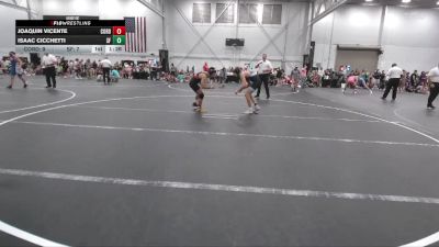 132 lbs Round 2 (6 Team) - Joaquin Vicente, Cordoba Trained vs Isaac Cicchetti, Sly Fox
