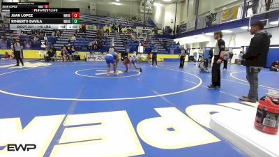 140 lbs Rr Rnd 3 - Juan Lopez, Will Rogers vs Roberto Davila, Will Rogers