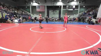 88 lbs Rr Rnd 2 - Acelynn Hauenstein, Tiger Trained Wrestling vs Jayden Pulliam, Sperry Wrestling Club