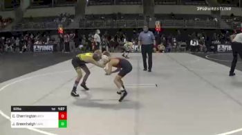 62 lbs Rr Rnd 2 - Caden Cherrington, Bear Cave vs Jantz Greenhalgh, Carbon WC