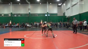 182 lbs Prelims - Nicholas Thomas, New Rochelle vs Kyle Serro, Lynbrook