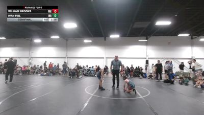 157 lbs Semifinal - William Brooks, Scanlan Wrestling Academy vs Ivan Fiel, Impact Wrestling Academy