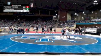 113 lbs Cons. Round 2 - Anthony Velasco, Christian County vs Cole Young, Boone County