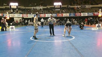 157 lbs Quarters & Wb (16 Team) - William Martin, Delaware Military Academy vs Darek Kennedy, Poquoson
