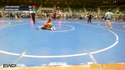 101 lbs Consi Of 4 - Aden DiGiovanni, Team Donahoe vs Braxton Plunk, Coweta Tiger Wrestling