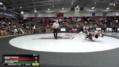 165 lbs Champ. Round 1 - Grant MacKay, Gannon vs Nick Williams, UNC Pembroke