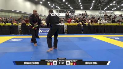 Michael Zenga vs Brian Allen Henry 2025 World Master IBJJF Jiu-Jitsu Championship
