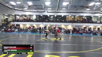 125 lbs Semifinal - Isaiah Mullins, Olivet vs Colton Weimer, Adrian