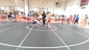 92 lbs Semifinal - Vincent Aparicio, BKWC vs Matthew Murschell Jr, Seagull Wrestling Club