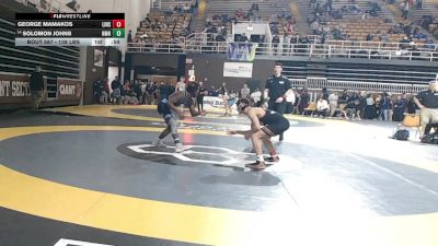 138 lbs Consi Of 16 #2 - George Mamakos, Linsly School vs Solomon Johns, Nmh