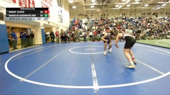 Boys 190 lbs Cons. Semi - Grady Cloyd, San Lorenzo Valley Boys vs Darius De Guzman-De Asis, South San Francisco Boys