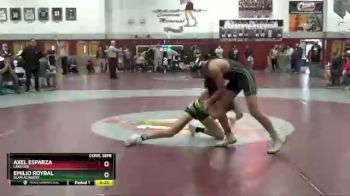 132 lbs Cons. Semi - Axel Esparza, Lakeside vs Emilio Roybal, SLAM Academy