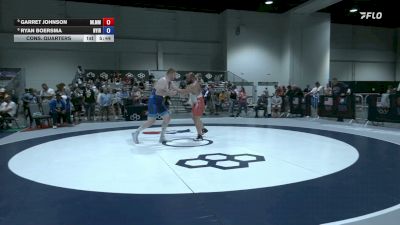 130 kg Cons. Quarters - Garret Johnson, Medical Lake Mat Maulers vs Ryan Boersma, Nyac/IRTC