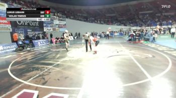 2A/1A Boys 165 Quarterfinal - Nolan Timeus, Gold Beach Boys vs Lukus Lebahn, Santiam Boys