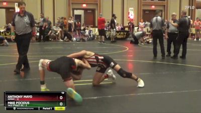 120 lbs Semis & 1st Wrestleback (8 Team) - Anthony Mayo, SVRWC vs Mike Pocious, Yale Street WC