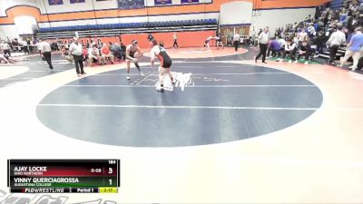 184 lbs Cons. Round 3 - Ajay Locke, Ohio Northern vs Vinny Querciagrossa, Augustana College