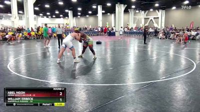 285 lbs Round 2 (10 Team) - Abel Ngoh, Viking Wrestling Club vs William Erbeck, Naperville Phoenix