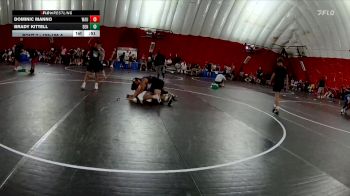 155-156 A Round 1 - Dominic Manno, Waunakee vs Brady Kittell, Denmark