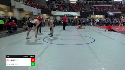 170 lbs 2nd Place Match - Logan Linn, Belgrade Wrestling Club vs Hugh Meyer, Dickinson Wrestling Club