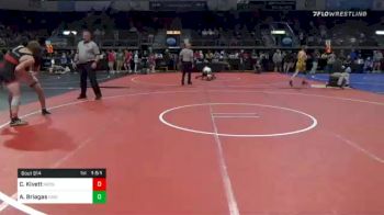 163 lbs Quarterfinal - Collyn Kivett, Neosho Wrestling vs Antonio Briagas, King Select