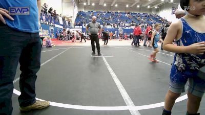 60 lbs Round Of 16 - Asher Bell, Division Bell Wrestling vs Harvey LaForest, Bridge Creek Youth Wrestling