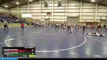 110 lbs Semis & Wb (16 Team) - Kayden Solano, Beaver vs Mason Carlson, Syracuse