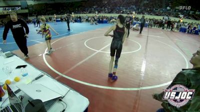 73 lbs Round Of 16 - Elissa Cruz, Legacy Wrestling Club vs Harper Churchwell, Norman Grappling Club