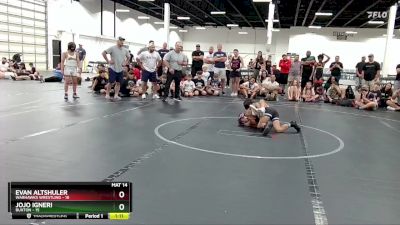 80 lbs Round 3 (4 Team) - Jojo Igneri, Buxton vs Evan Altshuler, Warhawks Wrestling