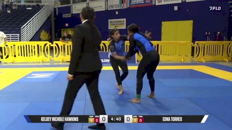 Edna Torres vs Kelsey Nichole Hawkins 2025 Pan IBJJF Jiu-Jitsu No-Gi Championship