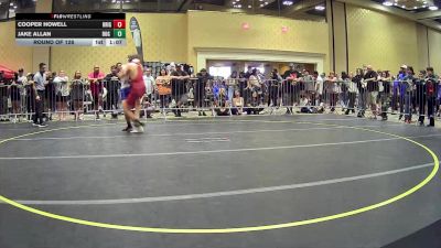 132 lbs Round Of 128 - Cooper Howell, Brighton vs Jake Allan, Dog Pound