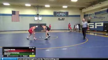 184 lbs 1st Place Match - Seamus Poynton, Wartburg vs Austin Roos, Central